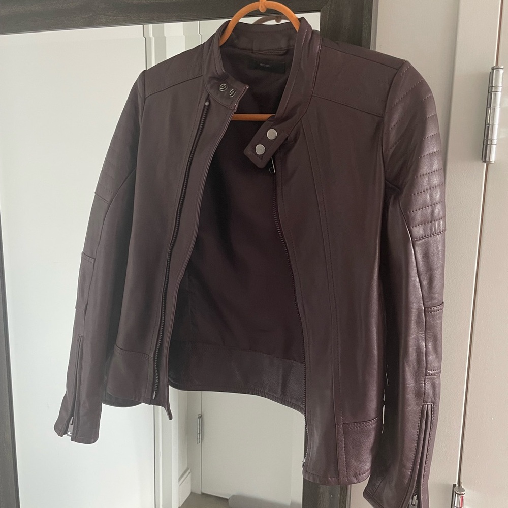 Rare Diesel lambskin leather jacket